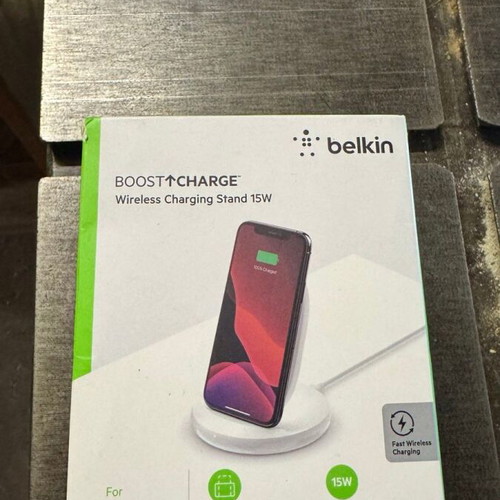 Belkin BoostCharge 15W Wireless Charger sealed with warranty