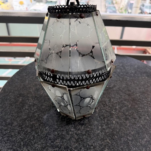 Ceiling-wall light used vintage Moorish style lantern