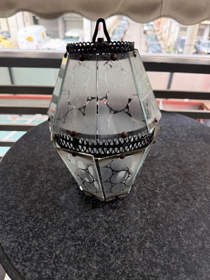 Ceiling-wall light used vintage Moorish style lantern