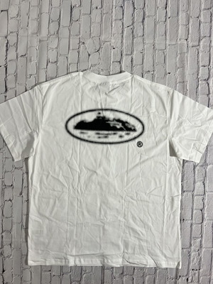 Corteiz Halftone Island oversized T-shirt, sizes M and L