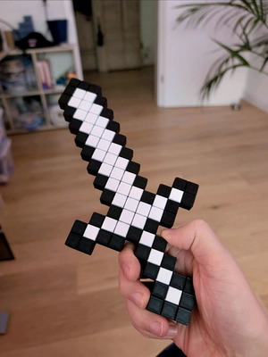 Minecraft Pixel Sword decorative new 35cm