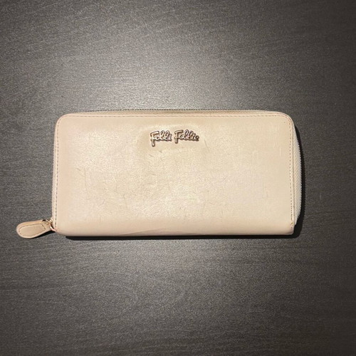 White leather wallet Folli Follie used