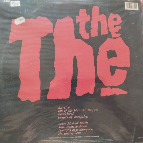 The The Infected LP vinyl record like new, punk