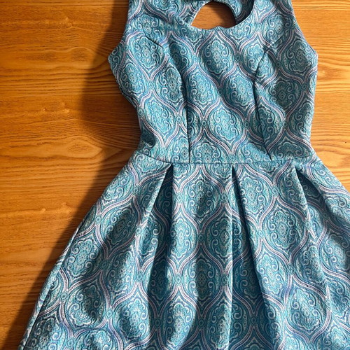 Regalinas dress size S like new, colorful with perfect back