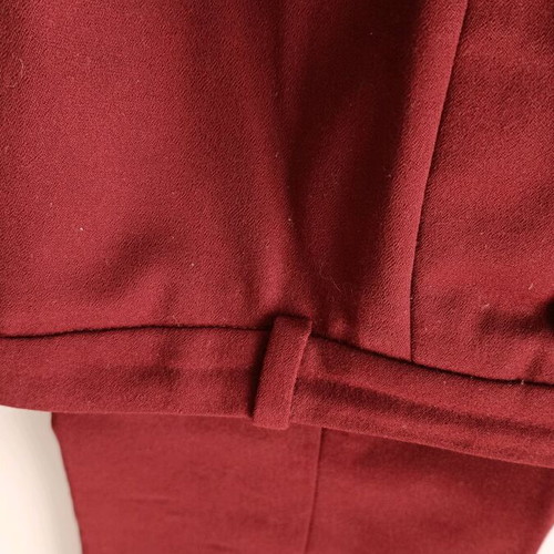 Hugo Boss wool women's pants like new, burgundy, size XS