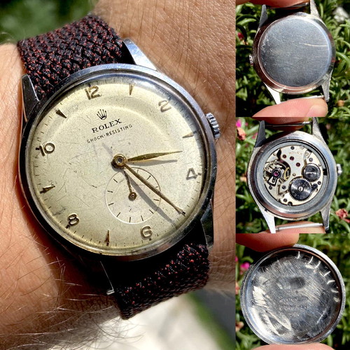 ROLEX SHOCK-RESISTING VINTAGE 1950