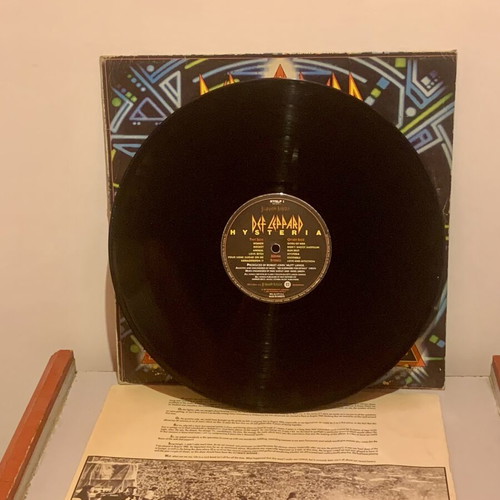Def Leppard Hysteria LP original Greek press 1987 like new