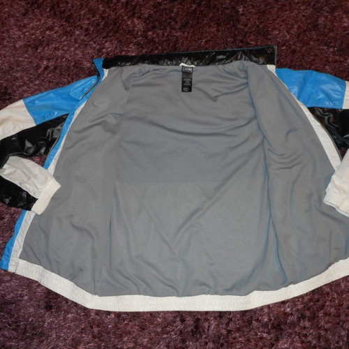 The North Face men's jacket XL like new, blue and white