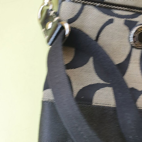 Coach crossbody bag used, black