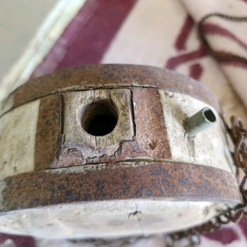 Wooden buklos flask very old from early last century