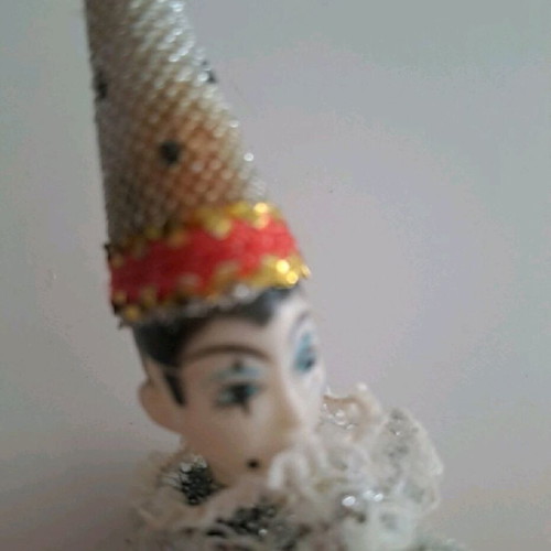 Pierrot vintage decorative used