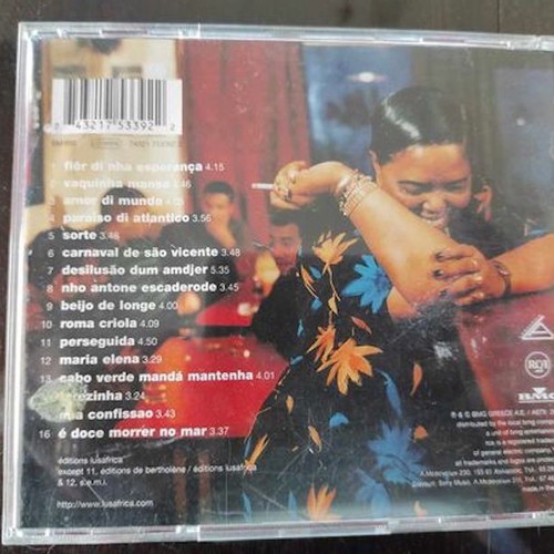 Cesaria Evora Café Atlantico CD used, Latin