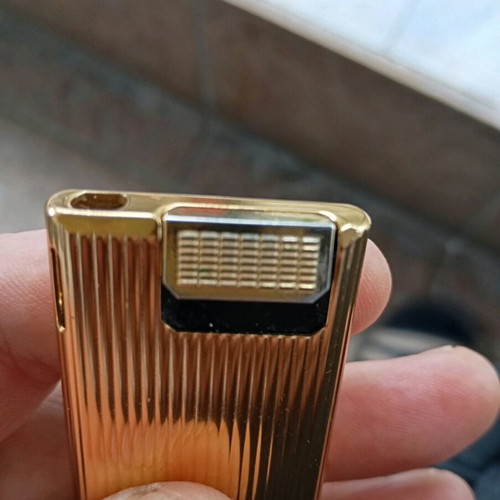 Vintage Brother Lite Lighter NOS new old stock gold with case