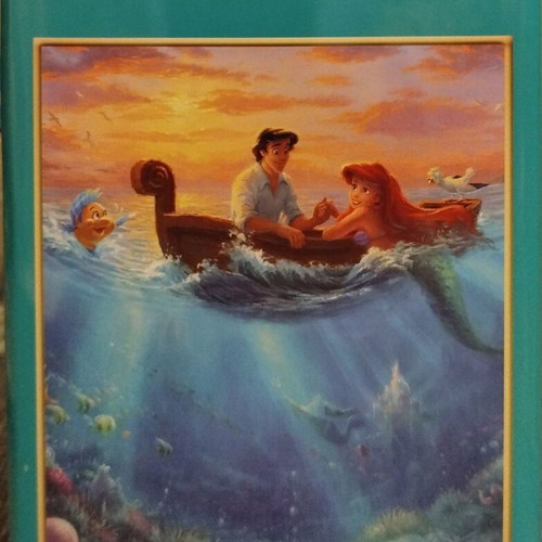 Disney puzzle 500 pieces The Little Mermaid like new, Thomas Kinkade