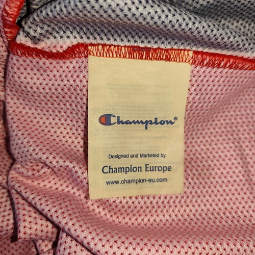 Toronto Raptors Jersey Champion basketball vest used, youth medium, Bargnani 7