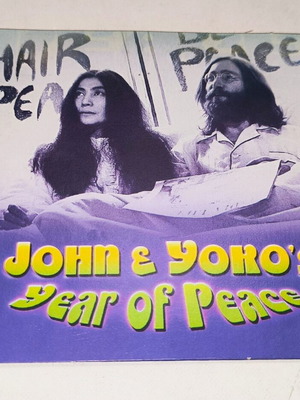 John Lennon and Yoko Ono's Year of Peace DVD like new, subtitles