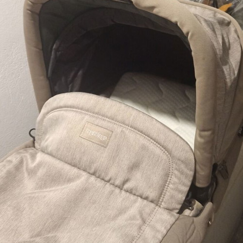 Peg Perego Book 51 stroller used with carrycot and base