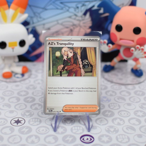 Pokemon Card AZ's Tranquility CRI 076 like new