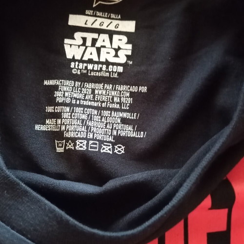 Star Wars T-shirt Abercrombie & Fitch large black new