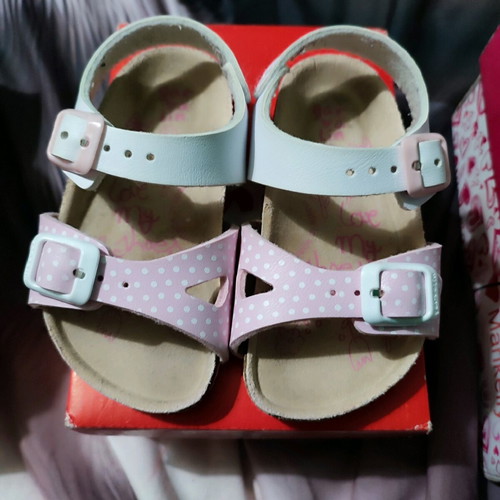 Garvalin leather sandals size 22 like new