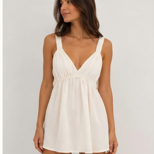 Top with Unique Back like new, white, size S