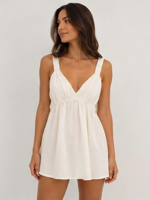 Top with Unique Back like new, white, size S