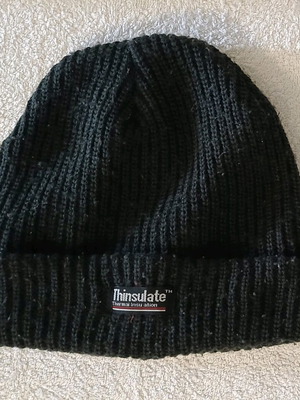 Men's Thinsulate hat gray like new one size