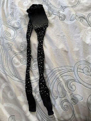 Pearl pantyhose new, black and white