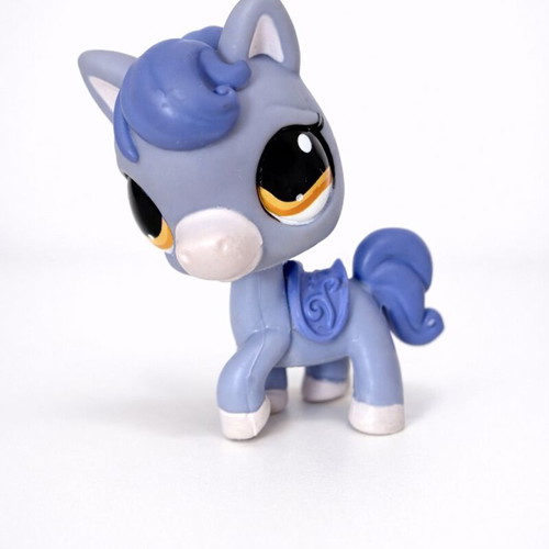 Littlest Pet Shop Horse Bluey Lilac used