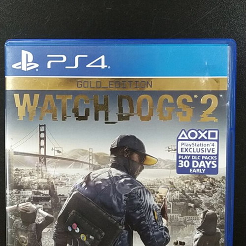 Watchdogs 2 PS4 game like new, Ubisoft