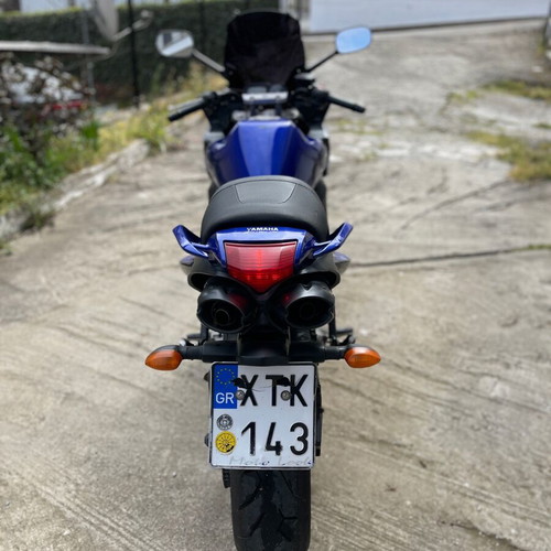 Yamaha FZ6 Fazer S2 600 cc σαν καινούργιο, μπλε sport touring