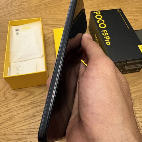 Xiaomi Poco F5 Pro smartphone like new, 256GB, Dual SIM, black