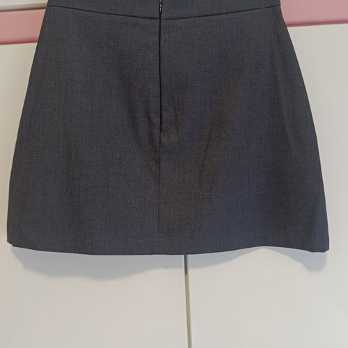 Mini skirt like new, MindYourStyle, medium, gray
