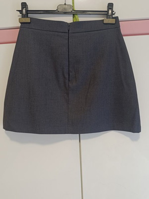 Mini skirt like new, MindYourStyle, medium, gray