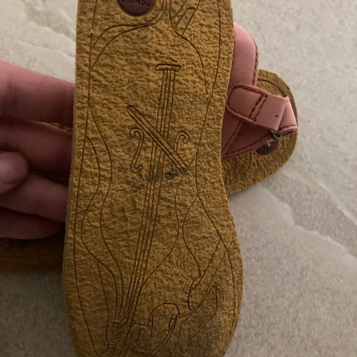 Camper girls sandals used, size 28, pink