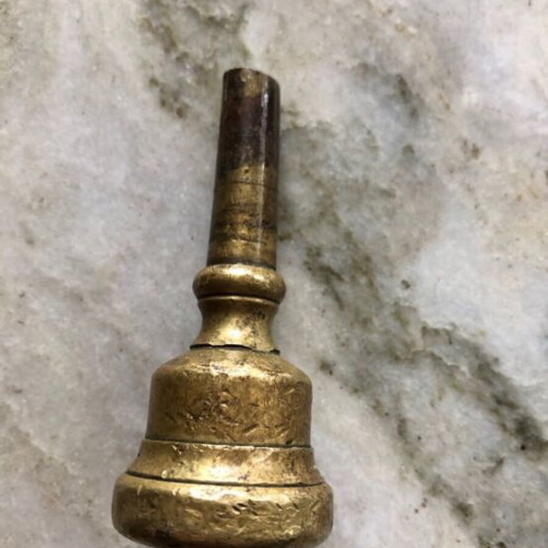 Vintage Baritone Mouthpieces 2 pcs used, brass