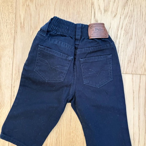 Ralph Lauren baby jeans in dark blue, size 3-6 months