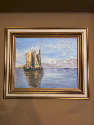 Oil painting like new, 67x55 cm