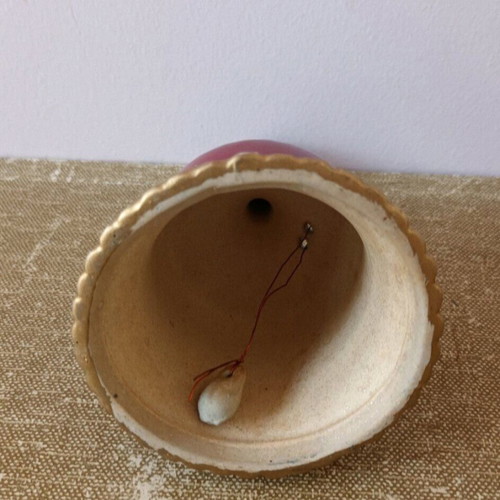 Handmade ceramic bell 18 cm used