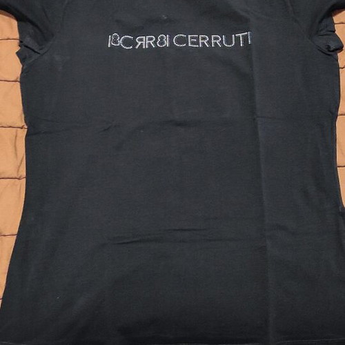 Cerruti t-shirts used, pack of 2, black and blue