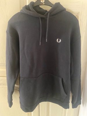 Fred Perry hoodie women's used, size uk10, black