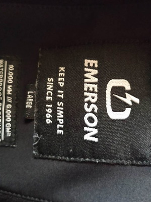 Emerson jacket used, size L, black