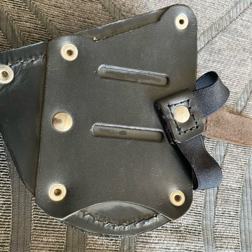 Leather gun holsters used, pack of three pieces