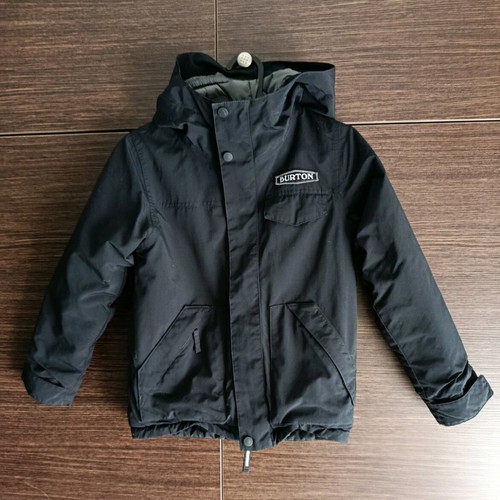 Burton Boys Dugout 2L Snow Jacket for Boys like new, black