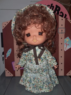 Vintage Japan Anime doll used, Candy Candy or Sarah Kay style, 26 cm