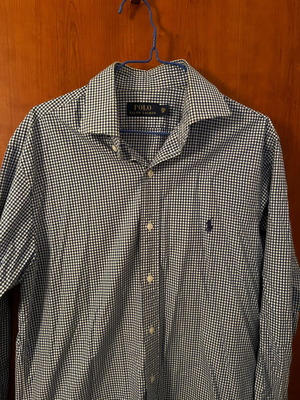 Polo Ralph Lauren πουκάμισο καινούργιο, μέγεθος L, άσπρο και μπλε