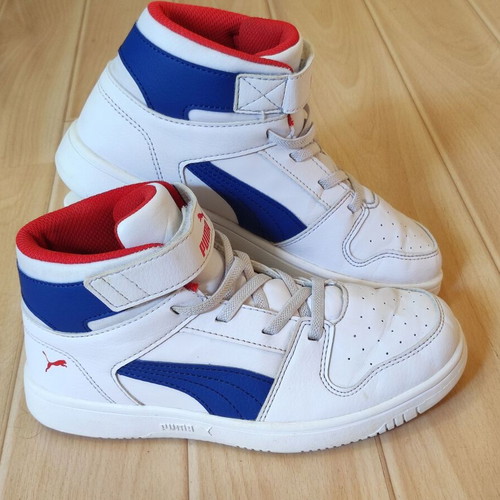Puma Rebound Joy Mid Kids Sneakers Size EU 34 Like New