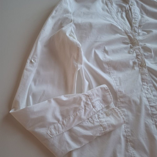 Miss Sixty Shirt L white used, fitted with button closure