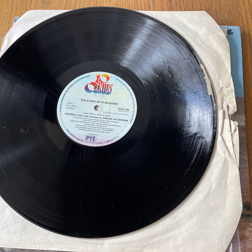 Star Wars vinyl used, 3 records