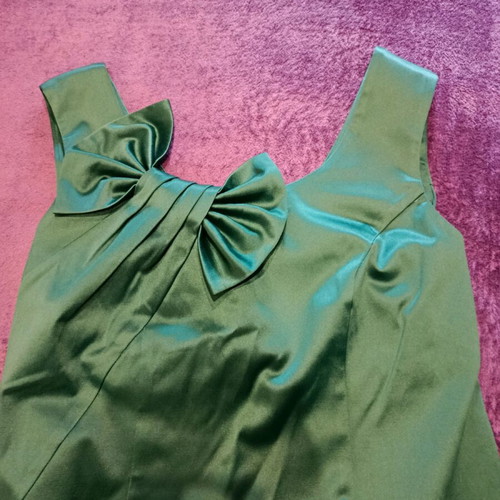 Bill Cost green evening dress like new, size L